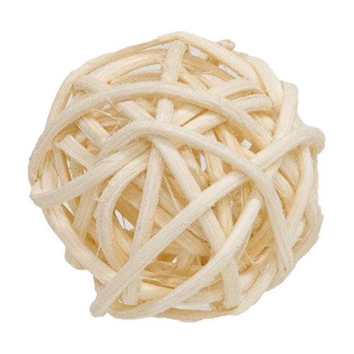 12 Set Ivory Twiggy Rattan Balls 125 - The Fox Decor