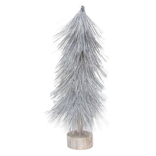 Silver Pine Tree - The Fox Decor