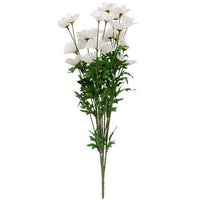 Breeze Swept Blooms Bush White - The Fox Decor