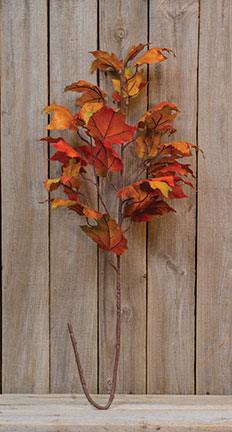 Fall Maple Leaves Stem - The Fox Decor