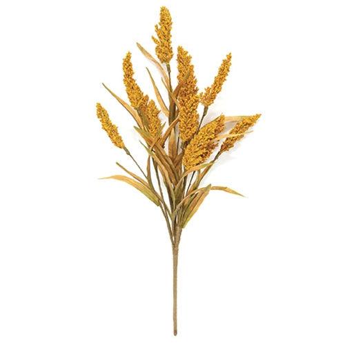 Golden Heather & Fall Grass Bush 21 - The Fox Decor