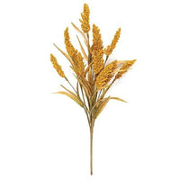 Golden Heather & Fall Grass Bush 21 - The Fox Decor