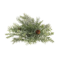 Silver Hemlock Half Sphere 9 - The Fox Decor