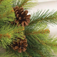 Empire Pine Wreath w Pinecones 24 - The Fox Decor