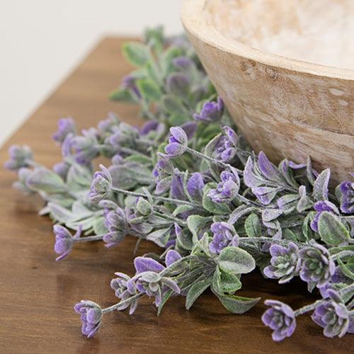 Dusk Lavender Buds Candle Ring 65 - The Fox Decor