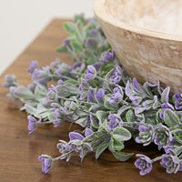 Dusk Lavender Buds Candle Ring 65 - The Fox Decor