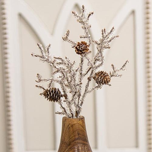 Frozen Twigs & Pine Pick 14 - The Fox Decor