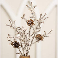 Frozen Twigs & Pine Pick 14 - The Fox Decor