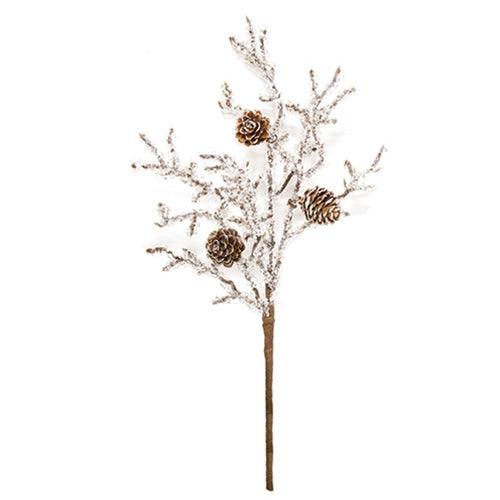 Frozen Twigs & Pine Pick 14 - The Fox Decor
