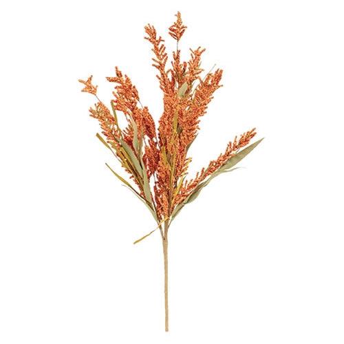Fall Grass & Heather Bush 24 Bittersweet - The Fox Decor