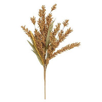 Fall Grass & Heather Bush 24 Mustard - The Fox Decor