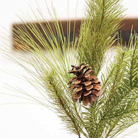 Woodland Mixed Pine Spray w Pinecone 20 - The Fox Decor
