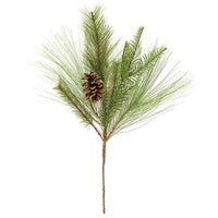 Woodland Mixed Pine Spray w Pinecone 20 - The Fox Decor