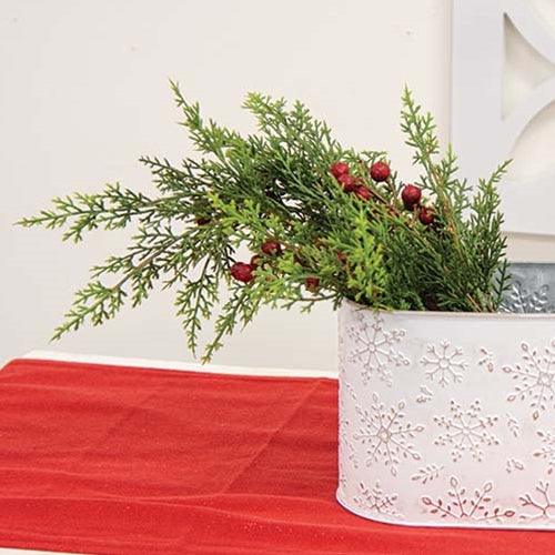 Red Berry & Cedar Bush 17 - The Fox Decor