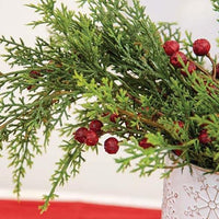 Red Berry & Cedar Bush 17 - The Fox Decor