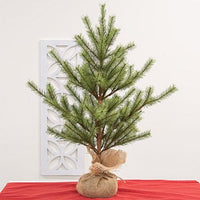 Bristle Country Pine Tree in Burlap Base 30 - The Fox Decor