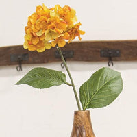 Golden Hydrangea Stem 28 - The Fox Decor