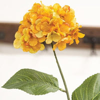 Golden Hydrangea Stem 28 - The Fox Decor