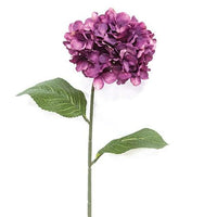 Purple Hydrangea Stem 28 - The Fox Decor