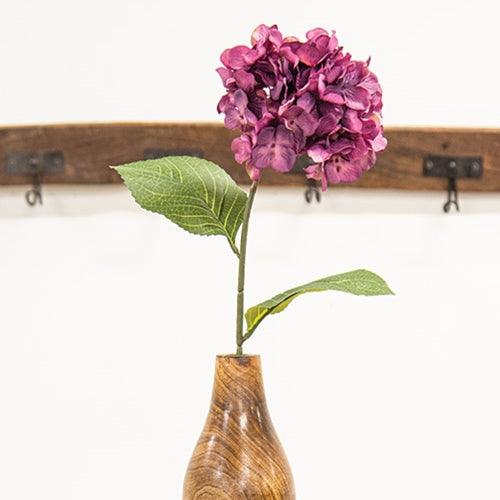 Purple Hydrangea Stem 28 - The Fox Decor