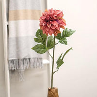 Mauve Dahlia Stem 24 - The Fox Decor