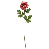 Mauve Dahlia Stem 24 - The Fox Decor