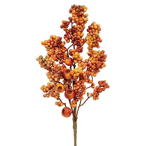 Bittersweet & Canella Berries Spray 23 - The Fox Decor