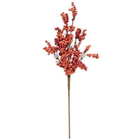 Canella Berries Spray 25 Coral - The Fox Decor