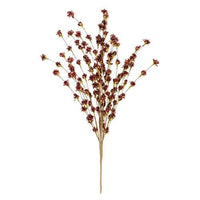 Fall Blossoms Spray Burgundy 24 - The Fox Decor