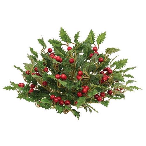 Merry Little Holly & Berries Half Sphere 10 - The Fox Decor
