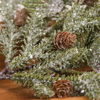 Snowy Fittonia Pine & Berries Pick 15 - The Fox Decor
