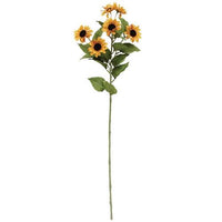 Golden Mini Sunflower Spray 30 - The Fox Decor