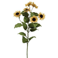 Teastain Mini Sunflower Spray 30 - The Fox Decor