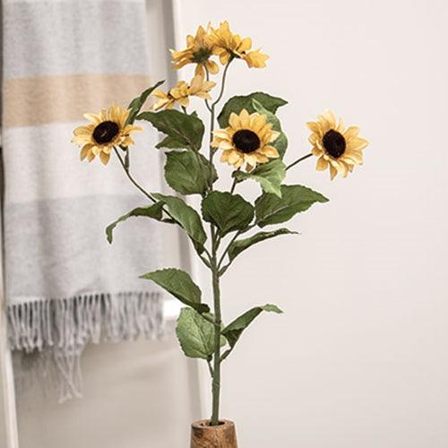Teastain Mini Sunflower Spray 30 - The Fox Decor
