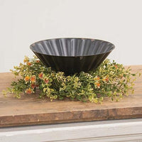 Golden Fall Buds & Baby's Grass Candle Ring 45 - The Fox Decor