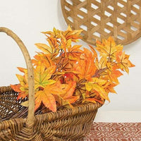 Fall Maple Leaf Bush 22 - The Fox Decor