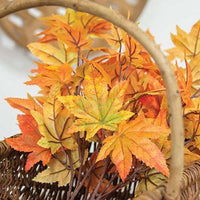 Fall Maple Leaf Bush 22 - The Fox Decor