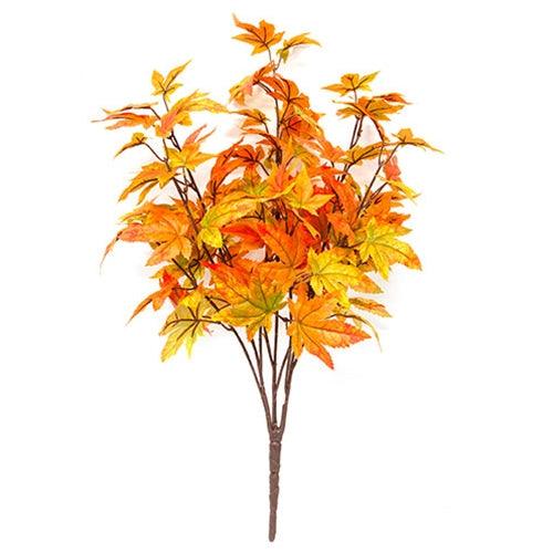 Fall Maple Leaf Bush 22 - The Fox Decor