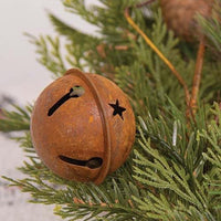Rustic Cedar & Pine Bell Garland 5ft - The Fox Decor