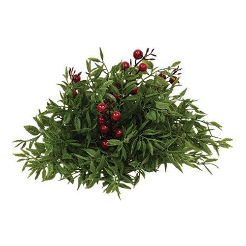 Lady Ruscus & Berries Half Sphere 85 - The Fox Decor