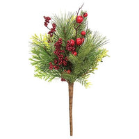 Winter Party Pine & Berry Bush 15 - The Fox Decor