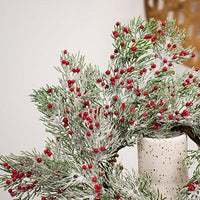 Frosted Pepper Berry and Pine Ring 4 - The Fox Decor