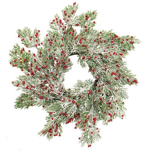 Frosted Pepper Berry and Pine Ring 4 - The Fox Decor