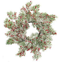 Frosted Pepper Berry and Pine Ring 4 - The Fox Decor