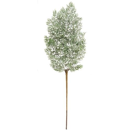 Frosted Snowberry and Pine Spray 26 - The Fox Decor