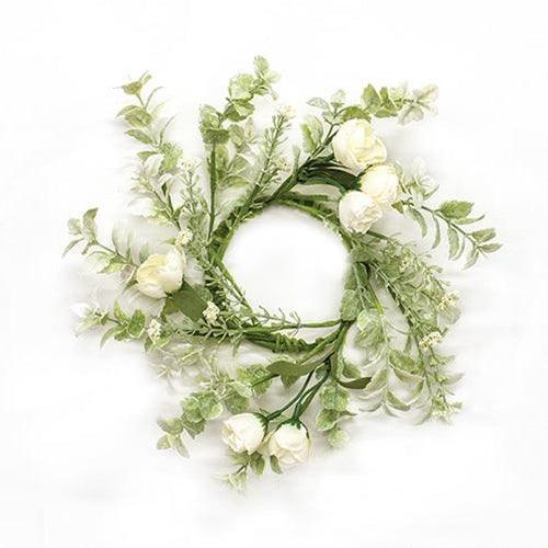 Bridal Rose Blossom Candle Ring 35 - The Fox Decor