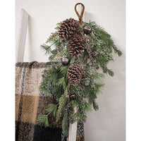 Frosty Cheer Pine Teardrop - The Fox Decor
