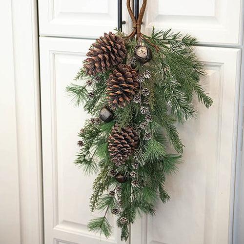 Frosty Cheer Pine Teardrop - The Fox Decor