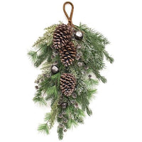 Frosty Cheer Pine Teardrop - The Fox Decor
