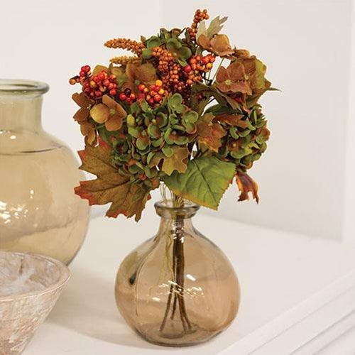 Autumn Hydrangea & Berry Bouquet - The Fox Decor